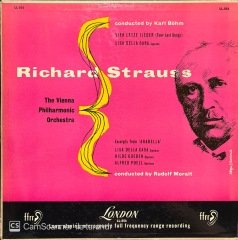 Richard Strauss Vier Letzte Lieder LP Klasik Plak