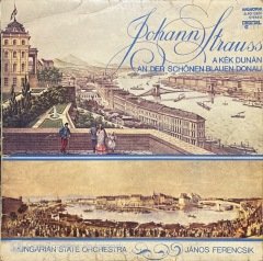 Johann Strauss A Kek Dunan LP Klasik Plak