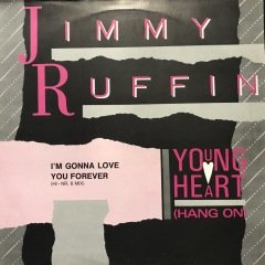 Jimmy Ruffin Young Heart Maxi Single 45 Rpm LP Plak