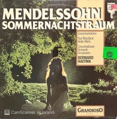 Mendelssohn Sommernachtstraum LP Klasik Plak