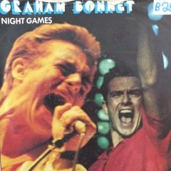 Graham Bonnet Night Games 45lik Plak