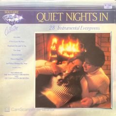 Quiet Nights In 28 Instrumental Evergreens LP Plak
