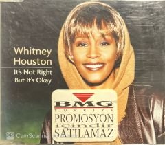 Whitney Houston It's Not Right But It's Okay Maxi Single CD