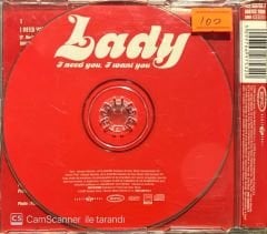 Lady I Need You I Want You Maxi Single CD