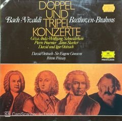 Doppel Und Tripel Konzerte Bach Vivaldi Double LP Klasik Plak
