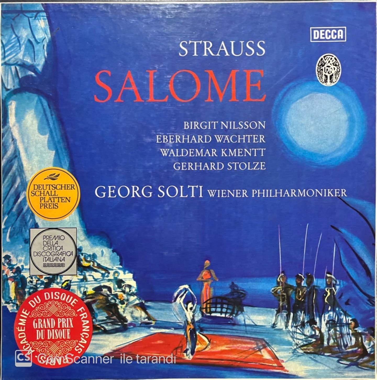 Strauss Salome 2 LP Box Set Plak