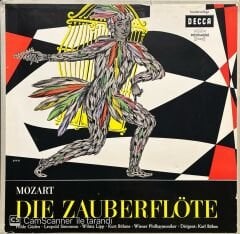 Mozart Die Zauberflöte 3 LP Box Set Plak