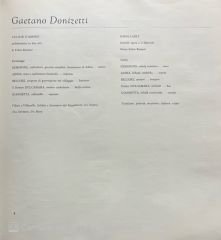 G. Donizetti L'elisir D'amore Napoj Lasky 3 LP Box Set Plak