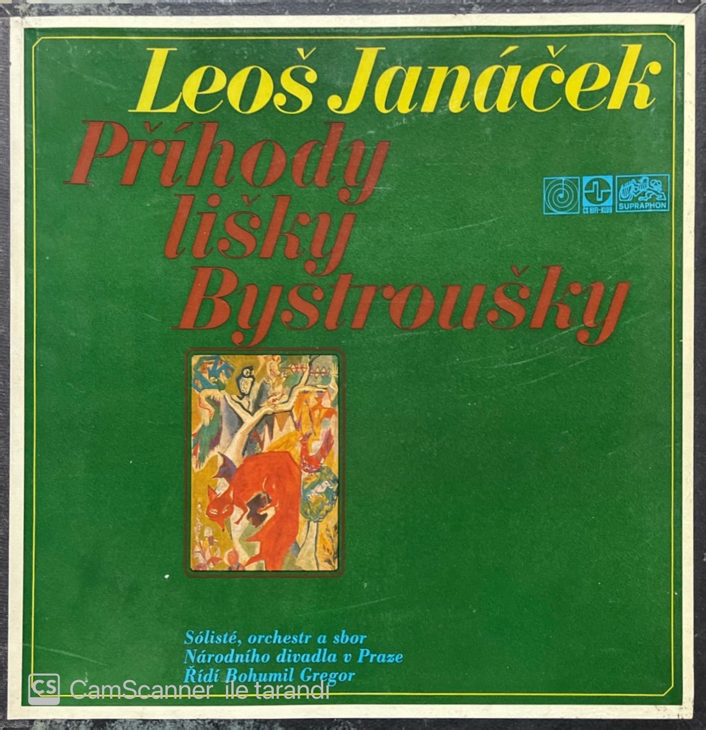 Leos Janacek Prihody Lisky Bystrousky 2 LP Box Set Plak