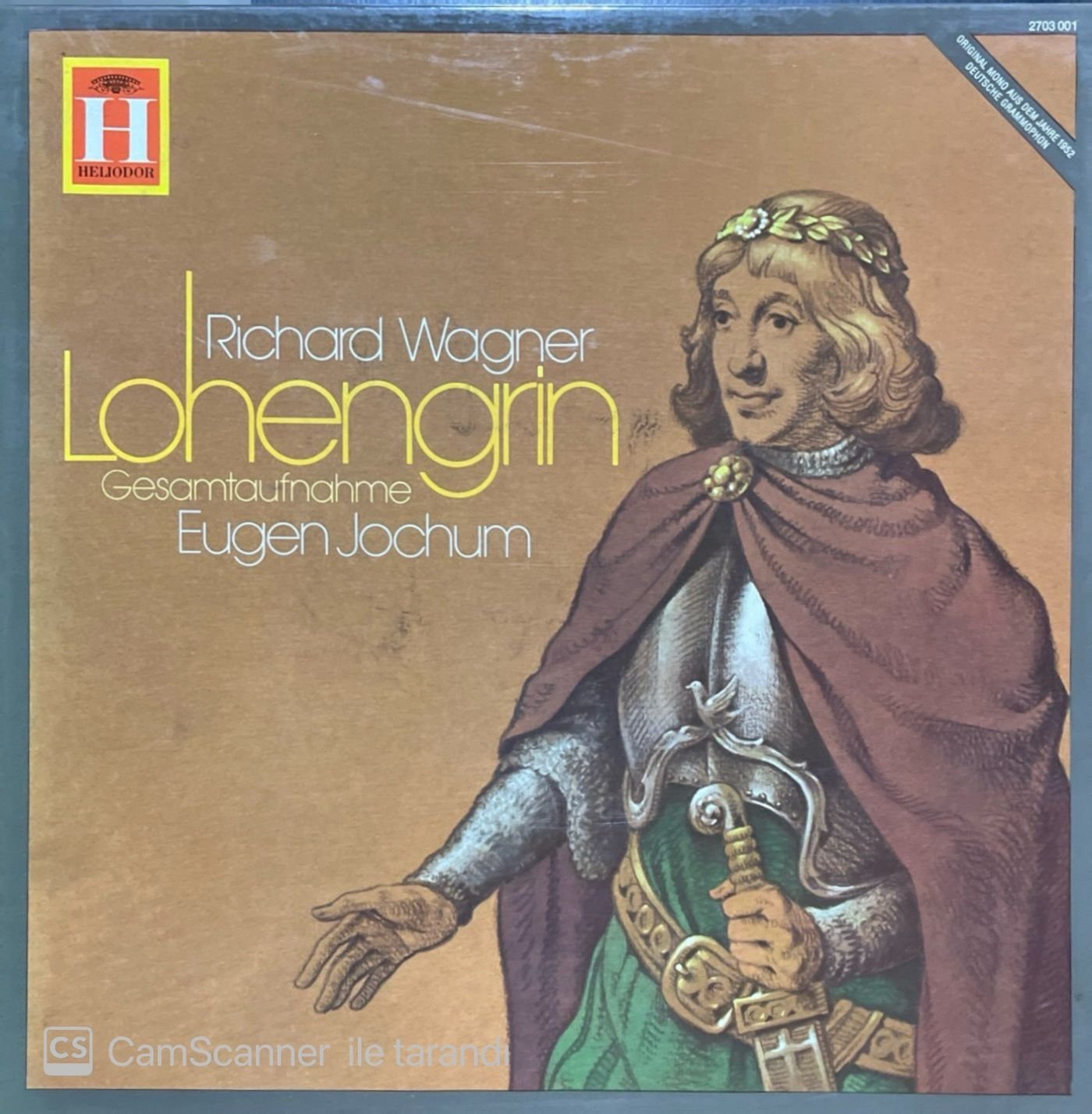 Rihard Wagner Lohengrin 5 LP Box Set Plak
