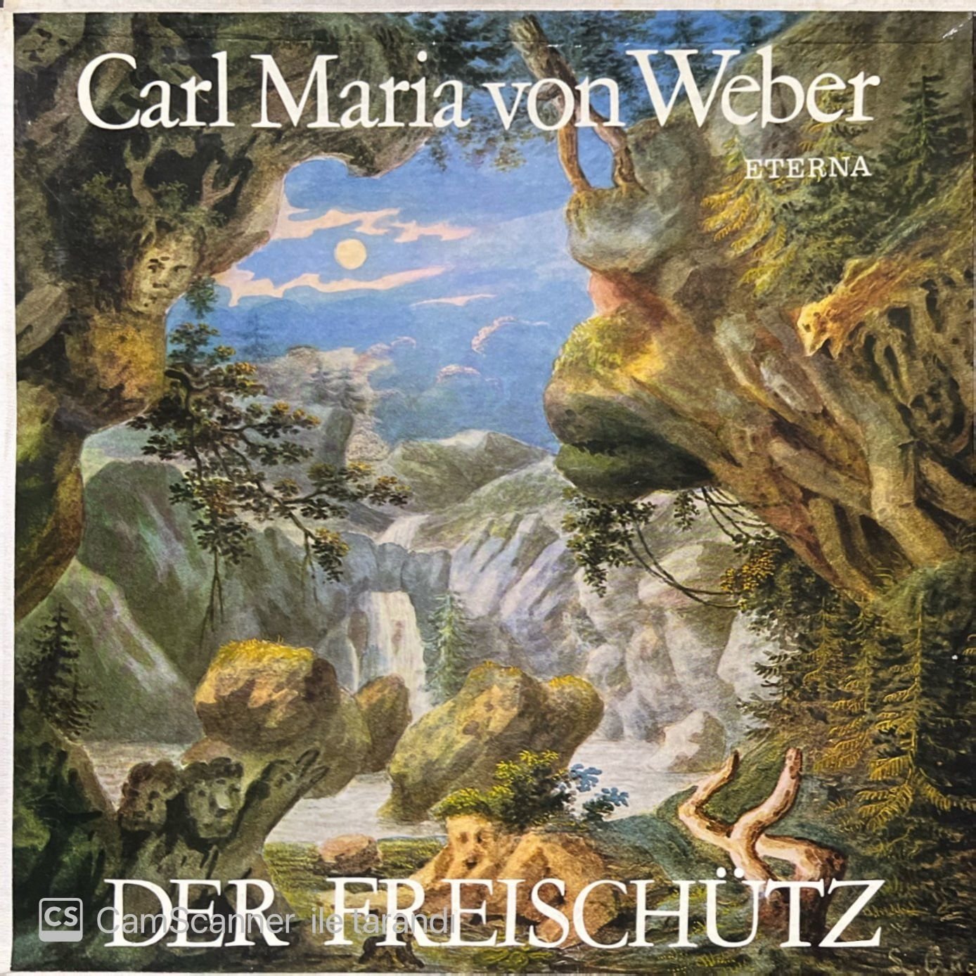 Weber Der Freischütz 3 LP Box Set Plak