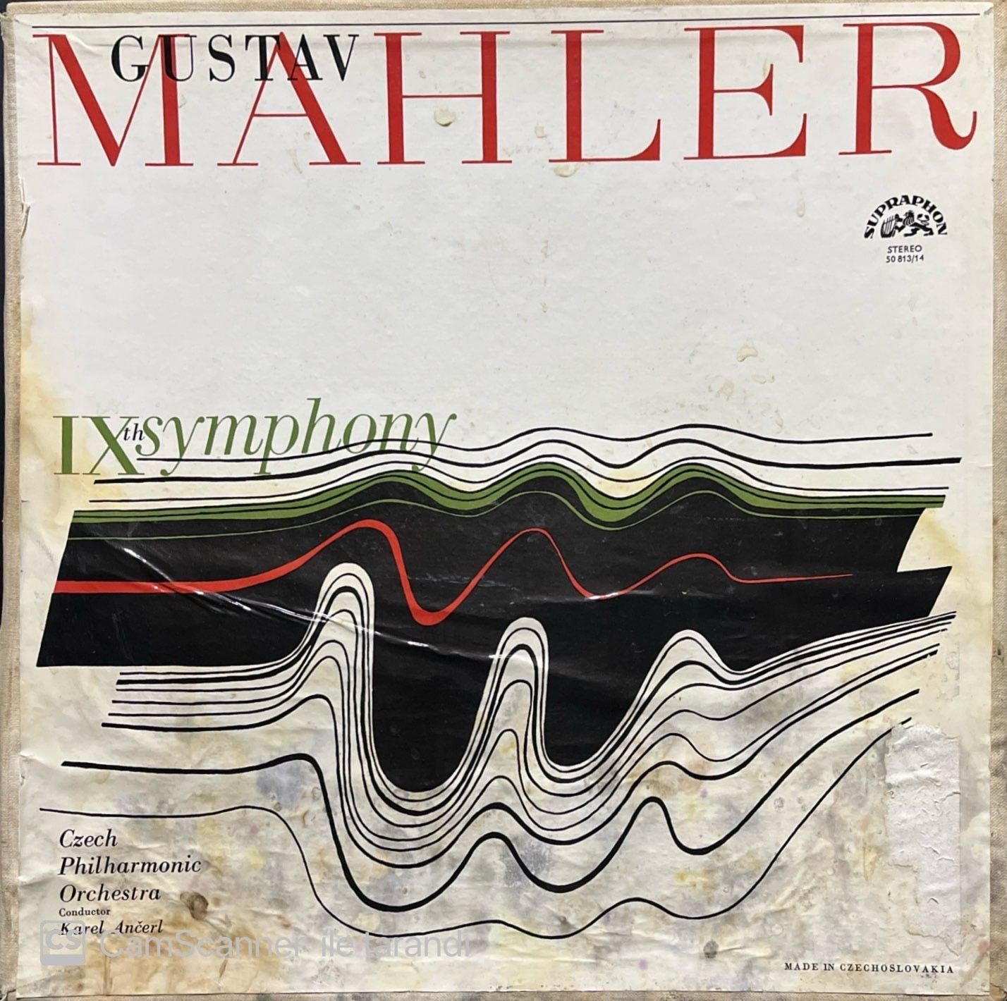 Gustav Mahler IX Th Symphony 2 LP Box Set Plak