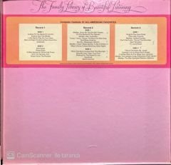 All-American Favorites The Longines Symphonette Society  3 LP Box Set Plak