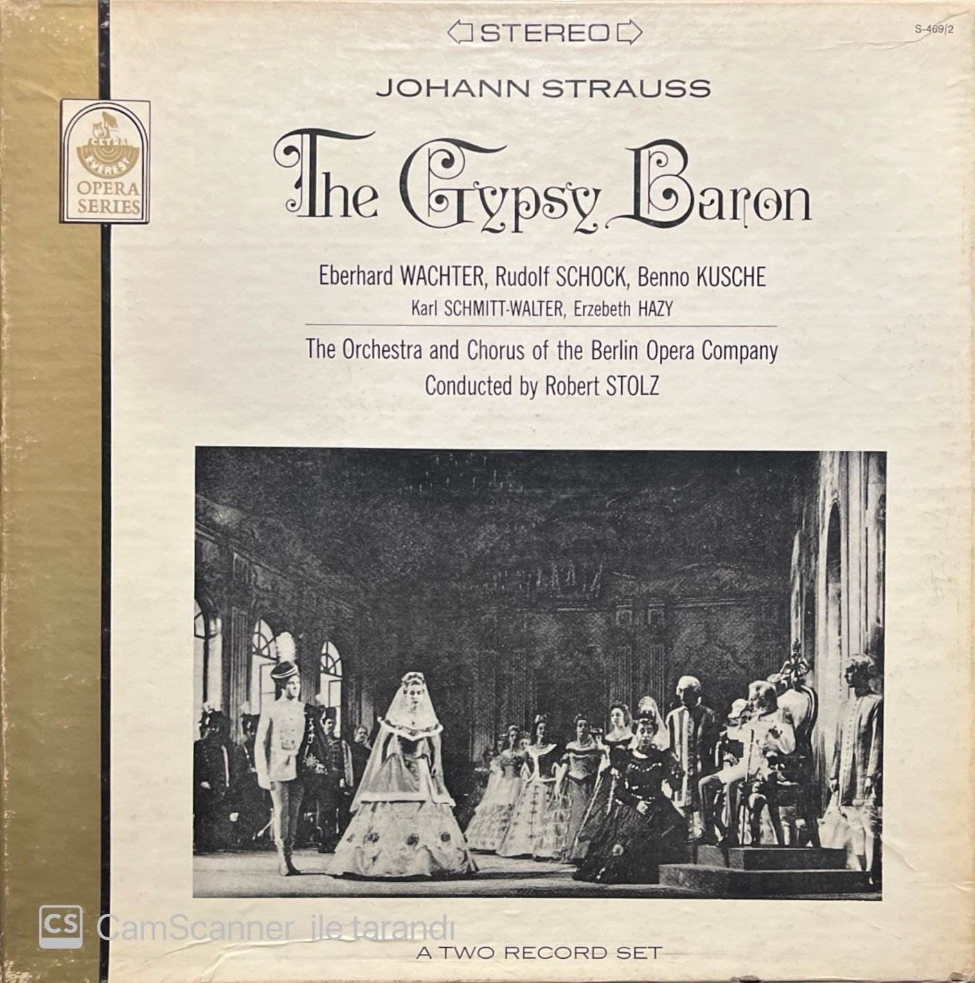 Johann Strauss Jr., Robert Stolz – The Gypsy Baron 2 LP Box Set Plak