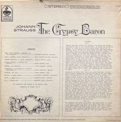 Johann Strauss Jr., Robert Stolz – The Gypsy Baron 2 LP Box Set Plak