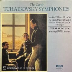 Tchaikovsky The Great Symphonies 3 LP Box Set Plak