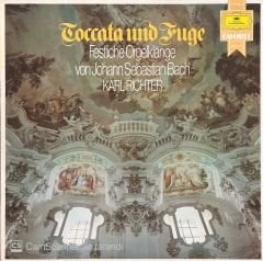 Johann Sebastian Bach Toccata Und Fuge LP Klasik Plak