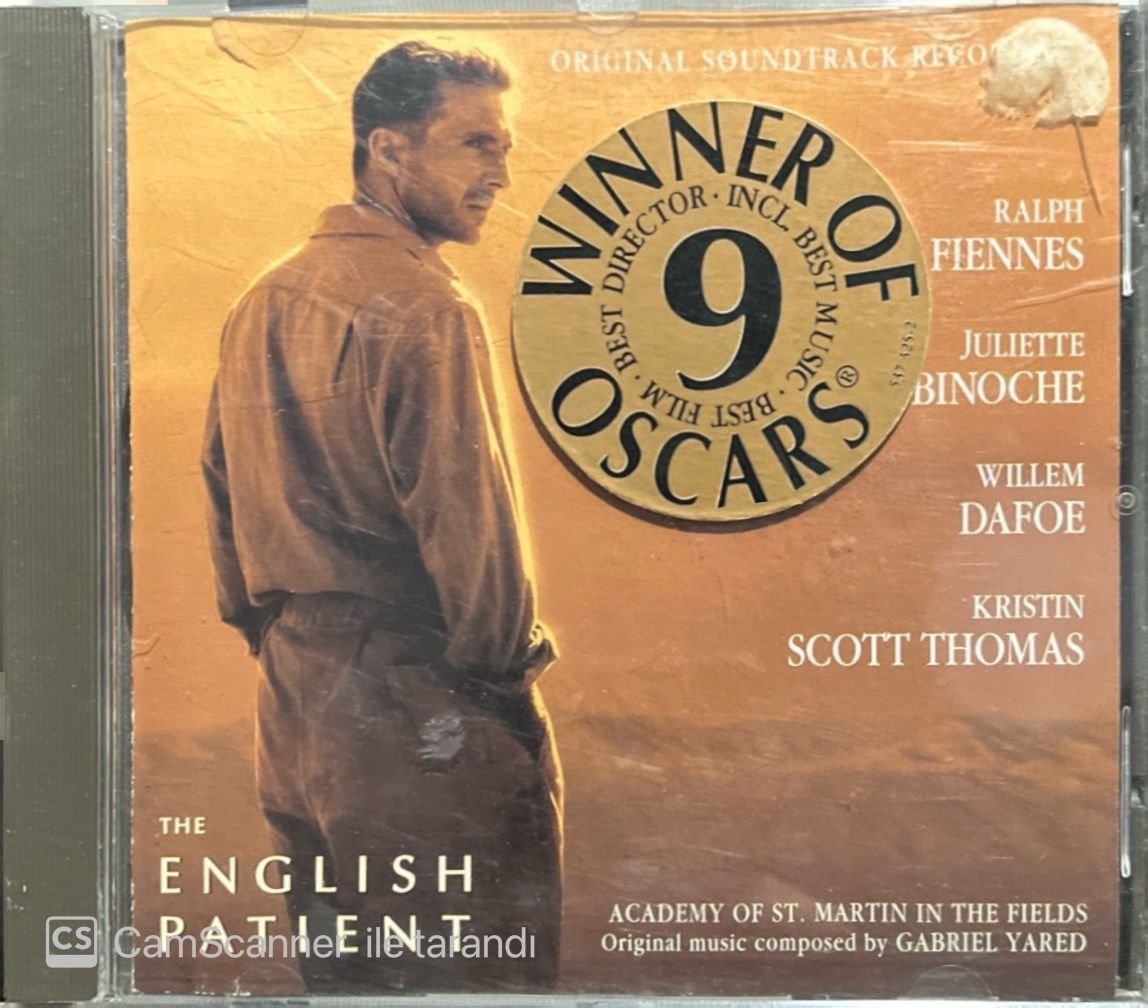 The English Patient Soundtrack CD