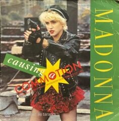 Madonna Causing a Commotion 45lik Plak