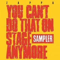 Frank Zappa You Can't Do That On Stage Anymore [Sampler] (RSD 2020) LP Plak
