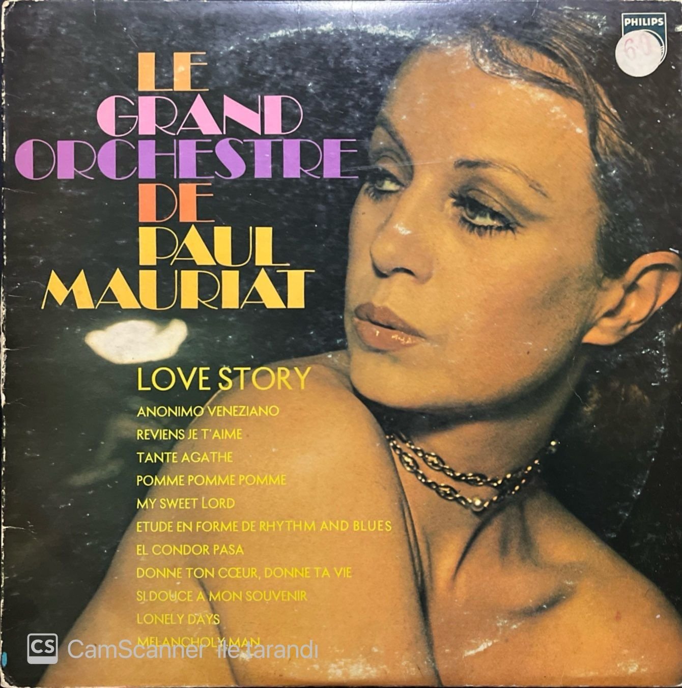 Paul Mauriat Love Story LP Plak