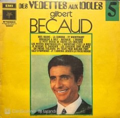 Gilbert Becaud Des Vedettes Aux Idoles LP Plak