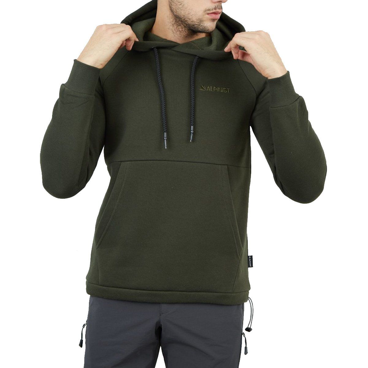 Alpinist Delta Kapüşonlu Sweatshirt