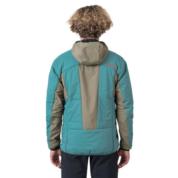 Hannah Kechu Hoody Erkek Outdoor Mont brittany blue/burnt olive