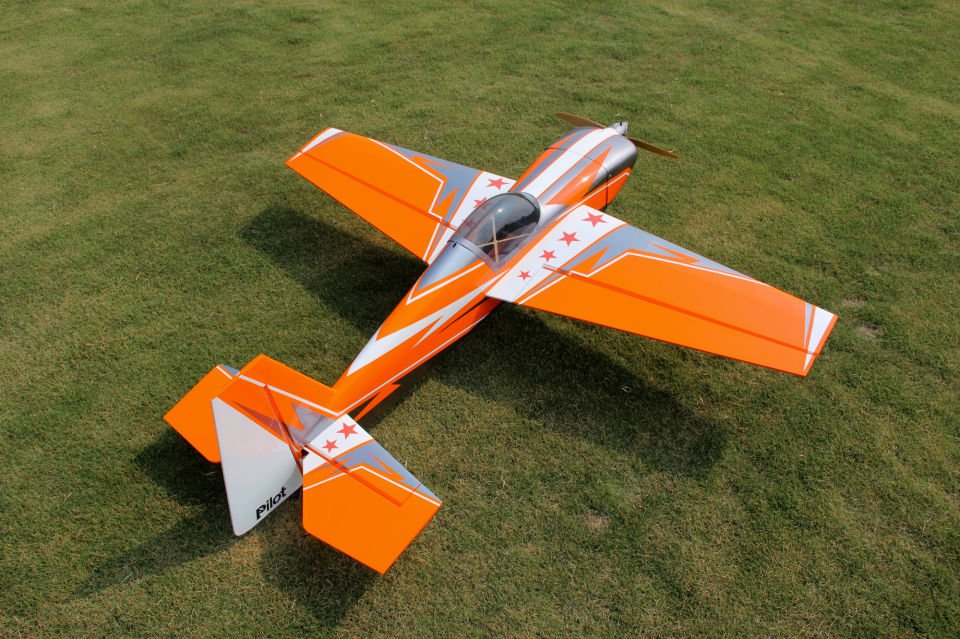 PİLOT RC LAZER-73'' 1.85M TURUNCU-GRİ