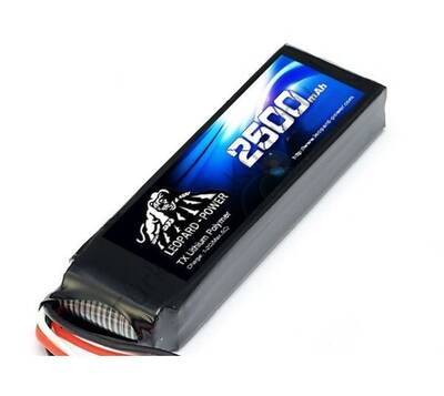 2S 3C 2500 MAH LEOPARD BATARYA RX/TX