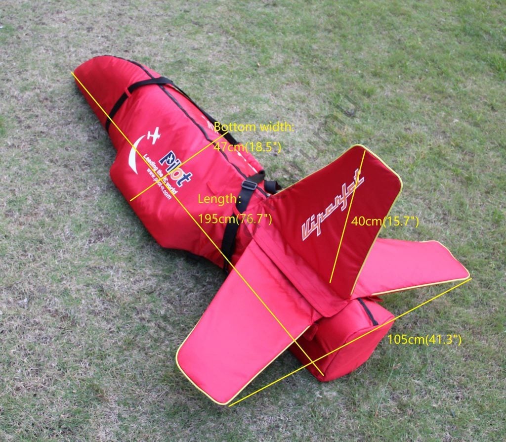 PİLOR RC VİPER JET 2M İÇİN GÖVDE ÇANTASI