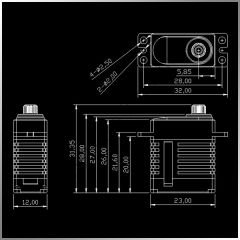 KINGMAX SERVO (KM1203MD)