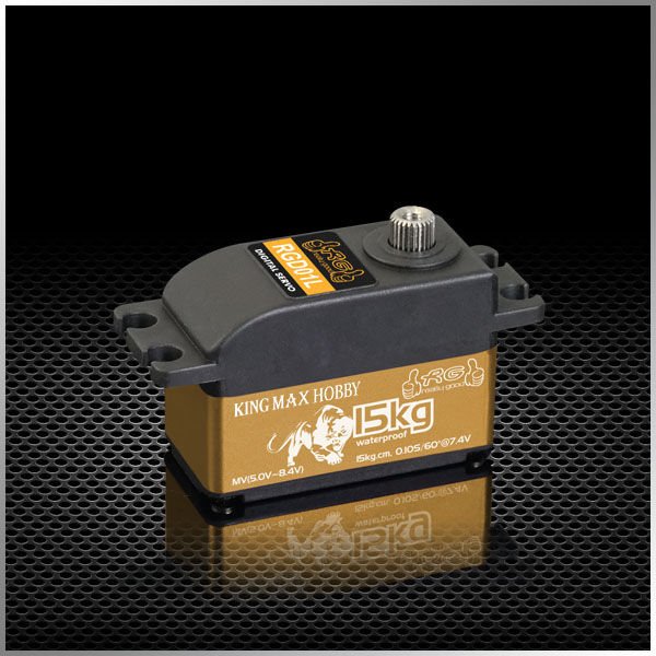 KINGMAX SERVO (RGD01L) 15KG 7.4V METAL DİŞLİ