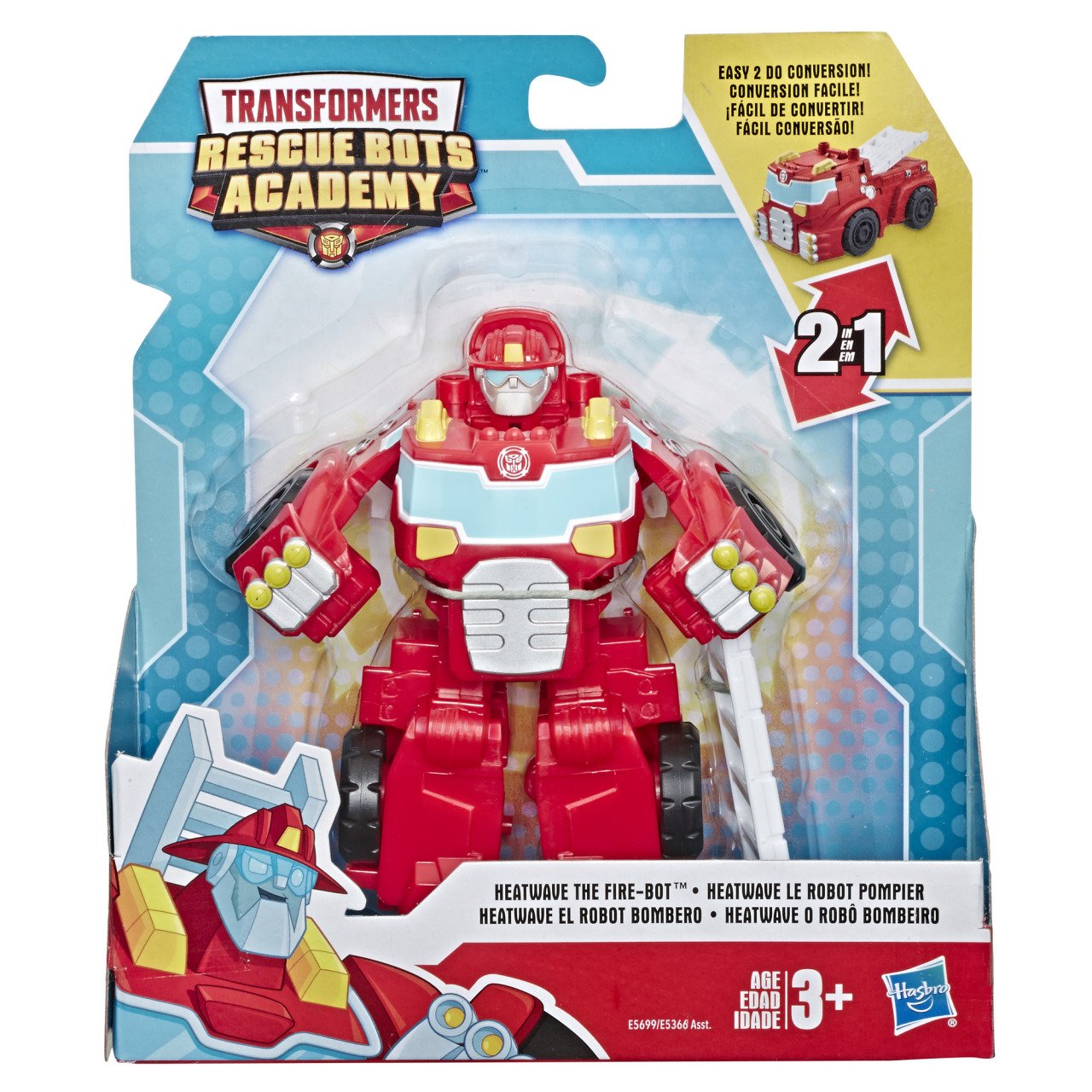 Transformers Rescue Bots Academy İtfaiye-Robot Heatwave Figür