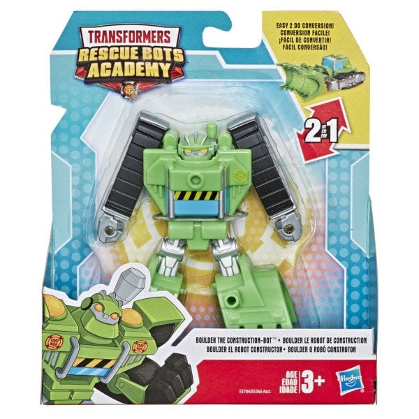Transformers Rescue Bots Academy İnşa-Robot Boulder Figür