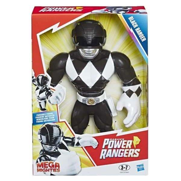 Power Rangers Mega Mighties Siyah Ranger Figür