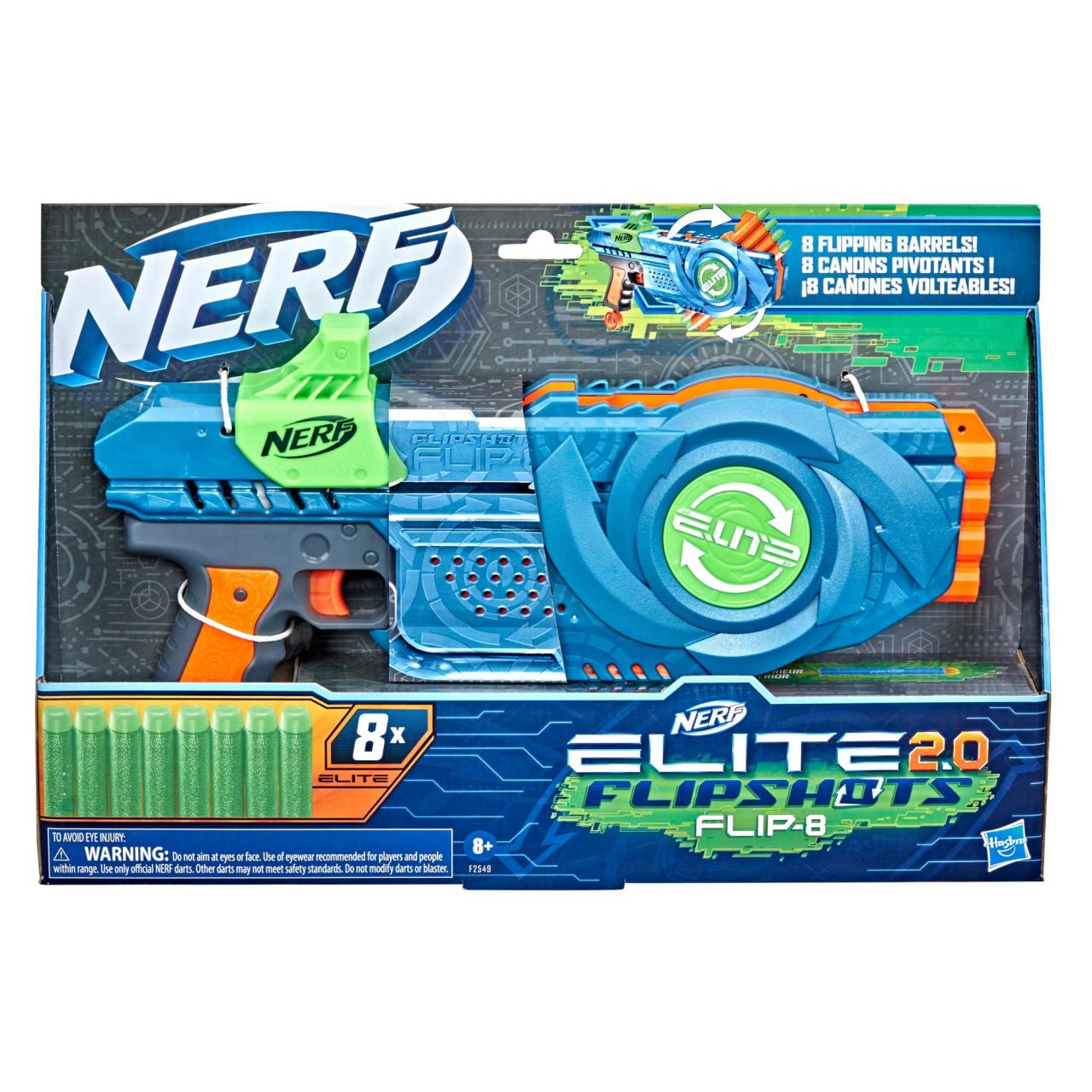 Nerf Elite 2.0 Flipshots Flip-8