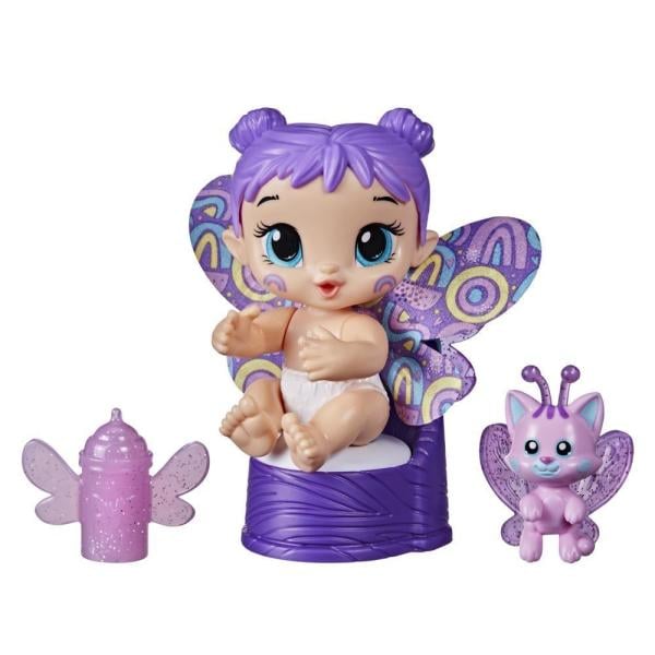 Baby Alive GloPixies Minik Peri Bebek Plum Rainbow