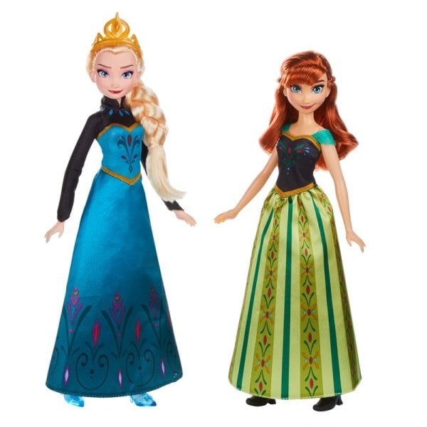 Disney Frozen 2 Elsa ve Anna Büyük Moda Seti