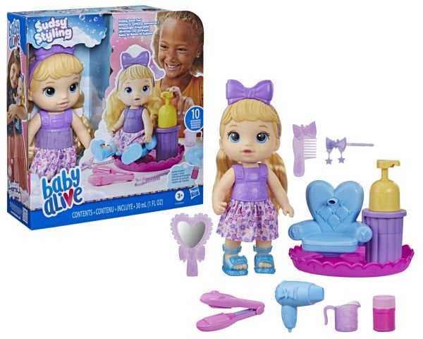 Baby Alive Köpüklü Saç Tasarımı Eğlencesi