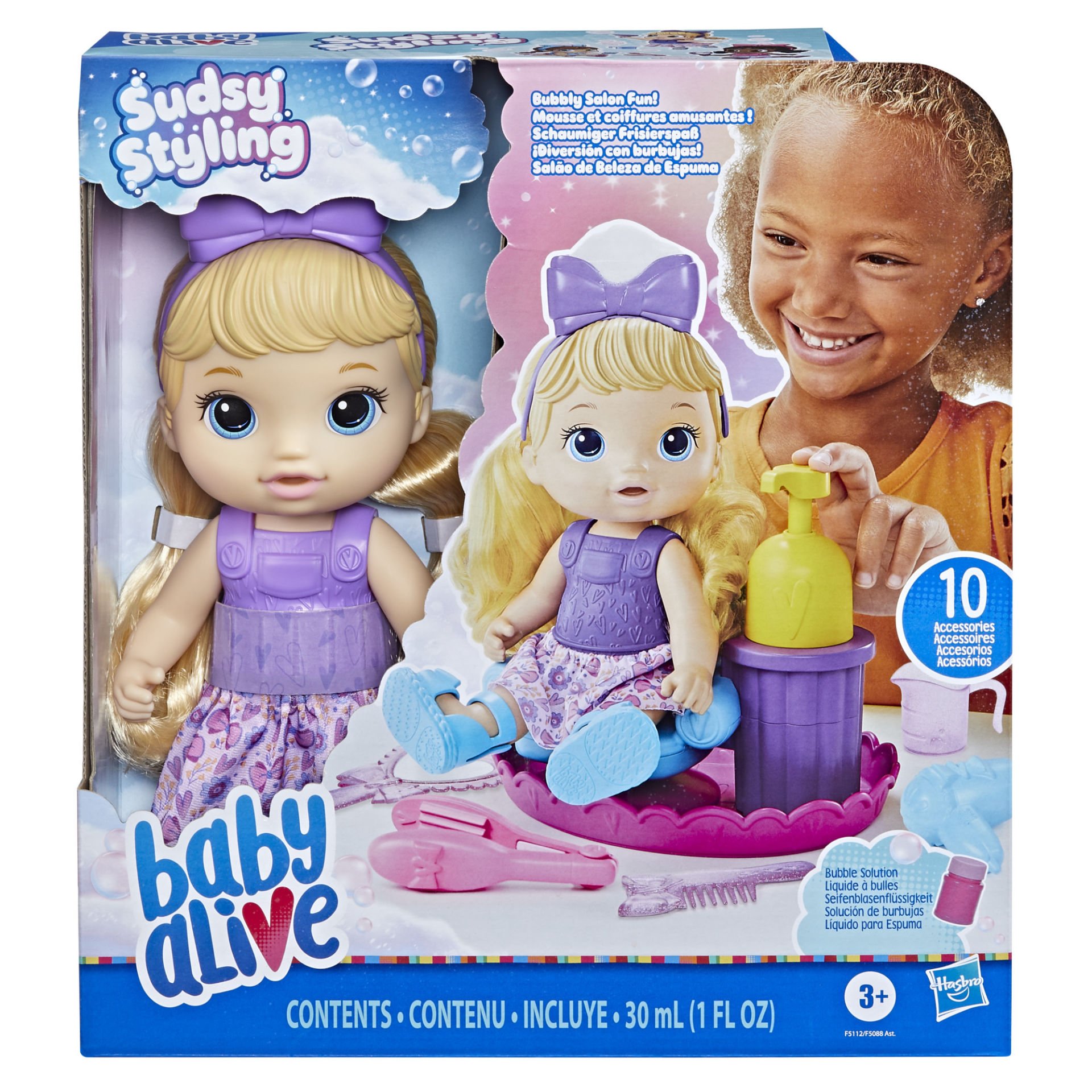 Baby Alive Köpüklü Saç Tasarımı Eğlencesi