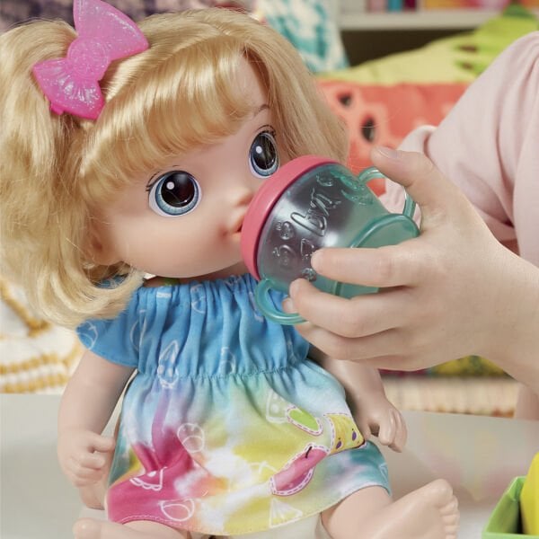 Baby Alive Bebeğimle Eğlenceli Yudumlar - Sarışın