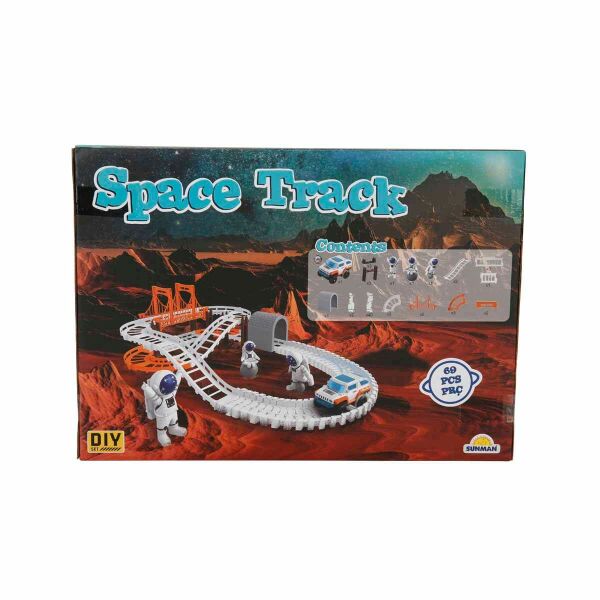 Space Track Araçlı Oyun Seti Yeni