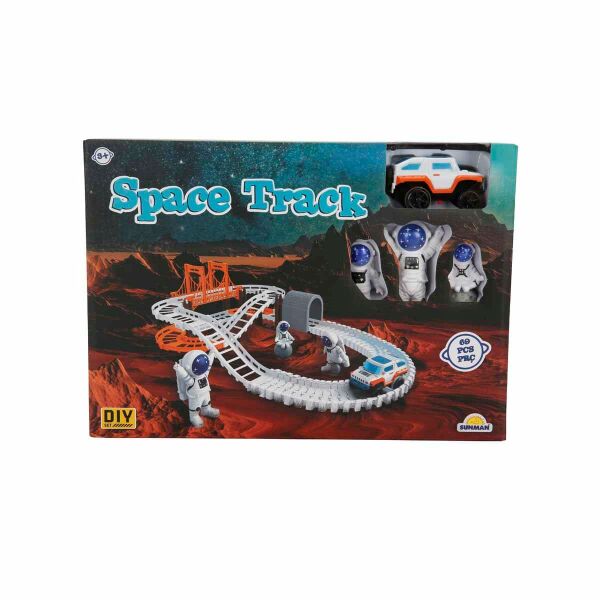 Space Track Araçlı Oyun Seti Yeni