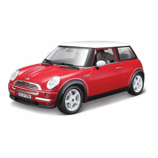 Mini Cooper 2001 Kırmızı Araba - Kırmızı 1:18