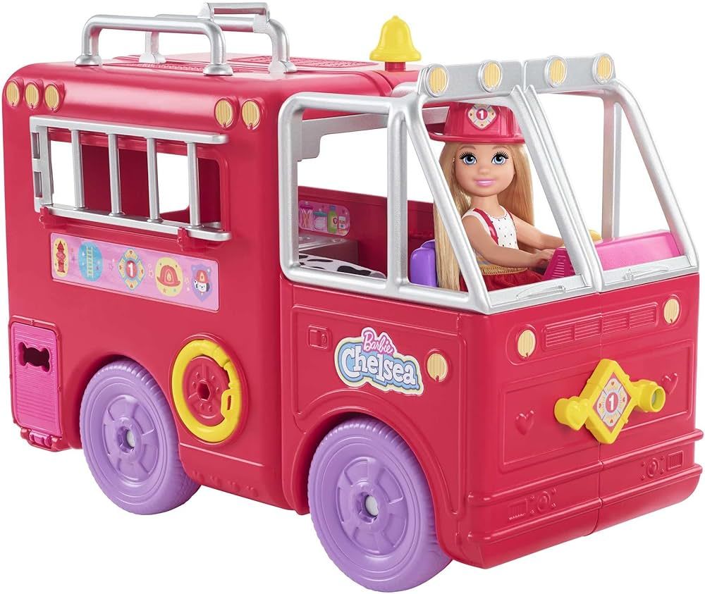 Mattel Barbie Chelsea İtfaiye Aracı HCK73