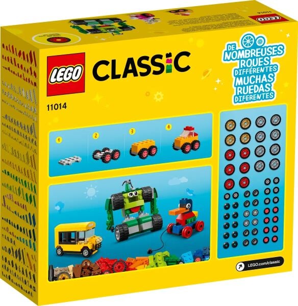 Lego Classic Yapım Parçaları Ve Tekerlekler 11014