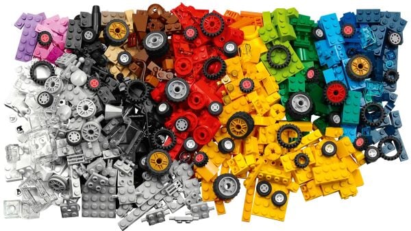 Lego Classic Yapım Parçaları Ve Tekerlekler 11014