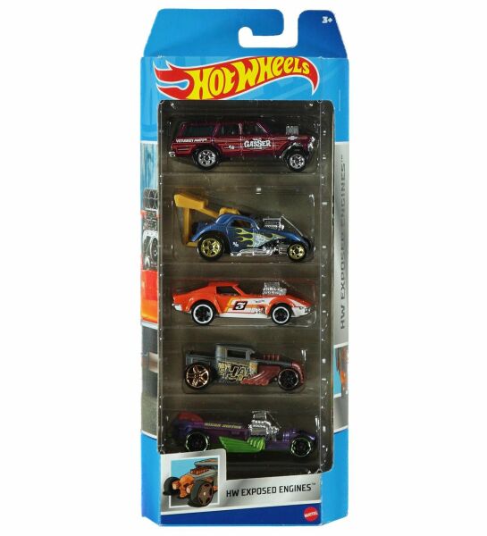 Mattel Hot Wheels Beşli Araba Seti 1806