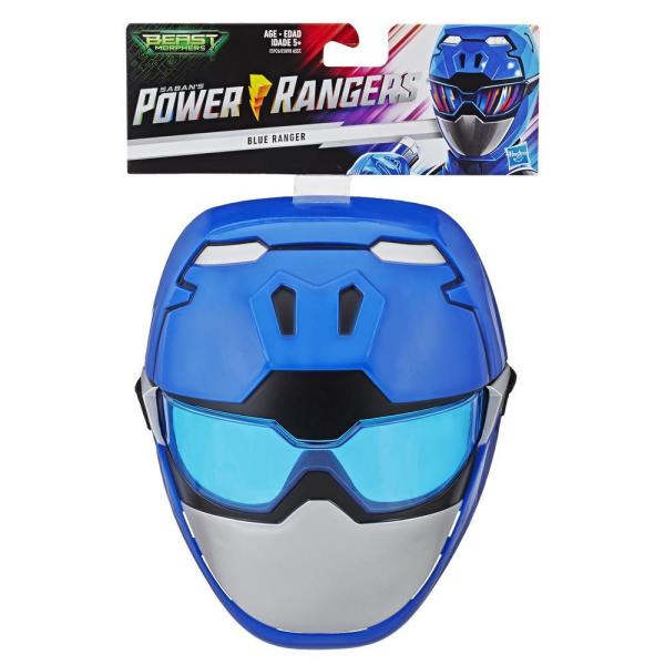 Power Rangers Beast Morphers Mavi Ranger Maske